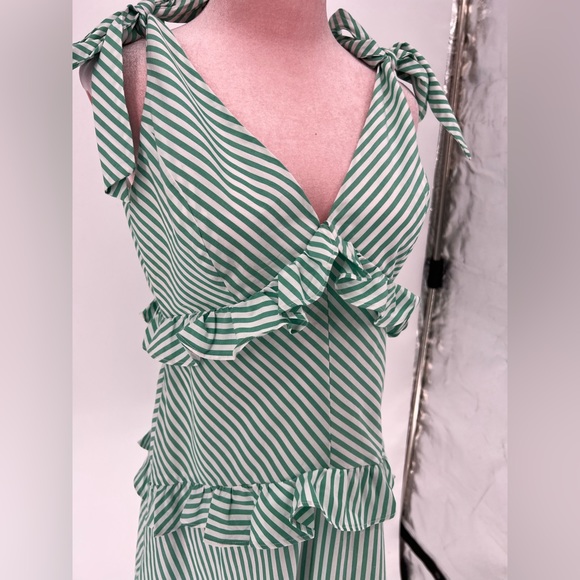 NWT BCBGeneration Tie Shoulder Mini Dress - Picture 9 of 14